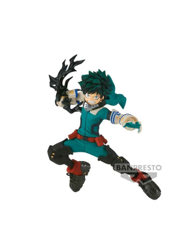 Figura banpresto my hero academia the amazing heroes izuku midoriya latigo negro plus vol 2