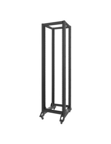 Armario lanberg open rack 42u 600x800 negro