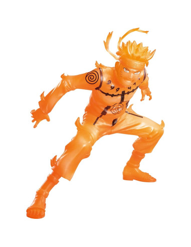 Figura banpresto naruto shippuden vibration stars -  rock lee & uzumaki naruto (b: naruto uzumaki)