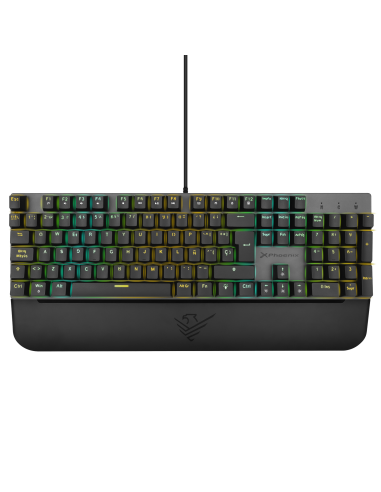 Teclado mecanico gaming phoenix mk1 elite full rgb configurable switches brown usb con reposamuñecas
