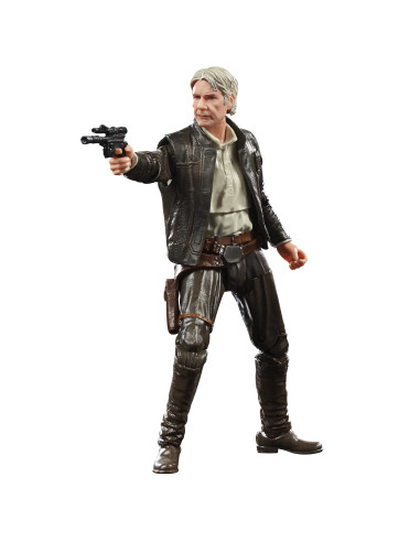 Figura hasbro star wars han solo el despertar de la fuerza black series